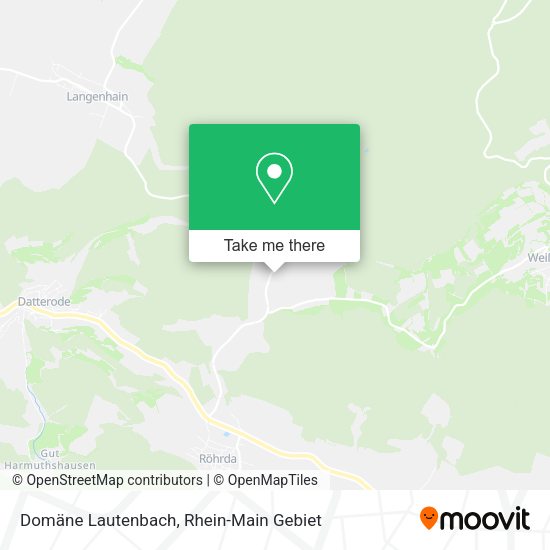 Карта Domäne Lautenbach