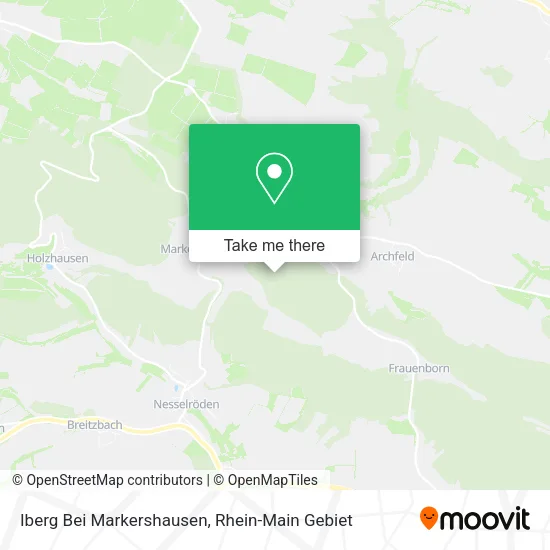 Карта Iberg Bei Markershausen
