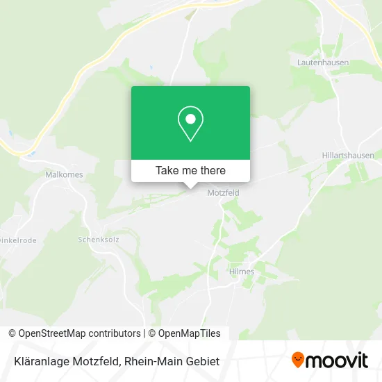 Карта Kläranlage Motzfeld