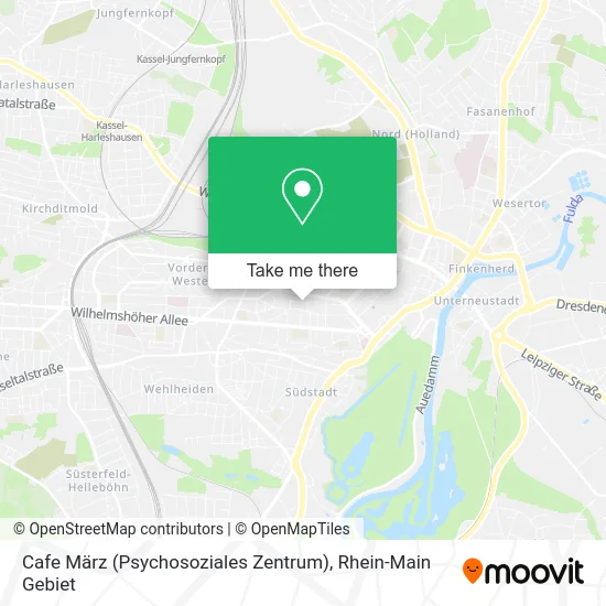 Карта Cafe März (Psychosoziales Zentrum)