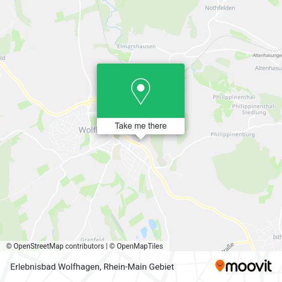 Карта Erlebnisbad Wolfhagen