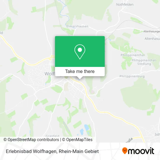 Карта Erlebnisbad Wolfhagen