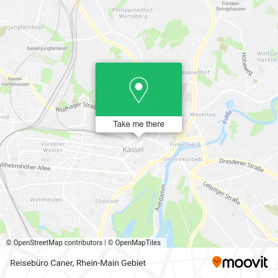 Карта Reisebüro Caner