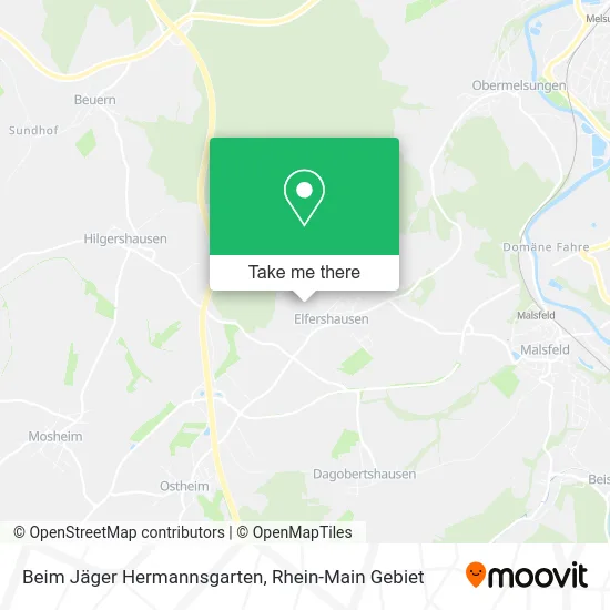 Карта Beim Jäger Hermannsgarten