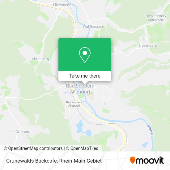 Карта Grunewalds Backcafe