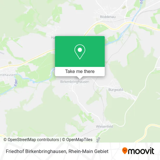 Карта Friedhof Birkenbringhausen
