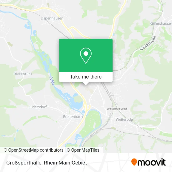 Карта Großsporthalle