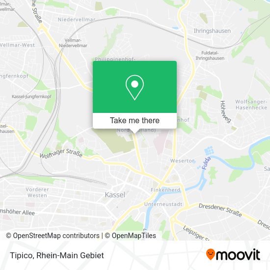 Карта Tipico