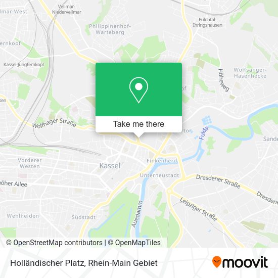 Карта Holländischer Platz