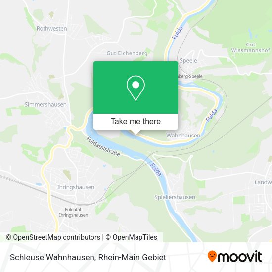 Карта Schleuse Wahnhausen