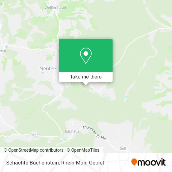 Карта Schachte Buchenstein