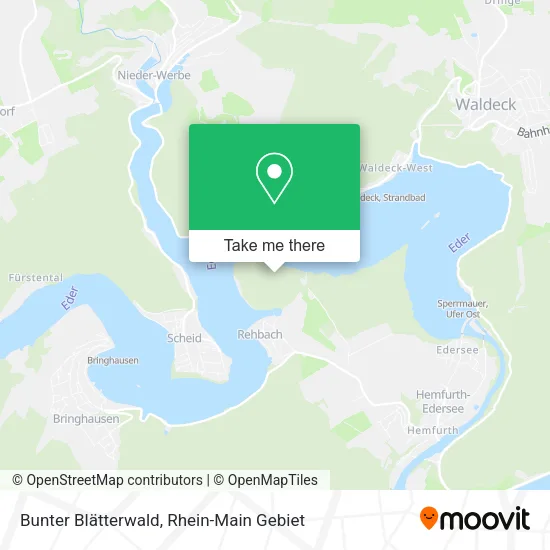 Карта Bunter Blätterwald