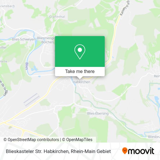 Карта Blieskasteler Str. Habkirchen