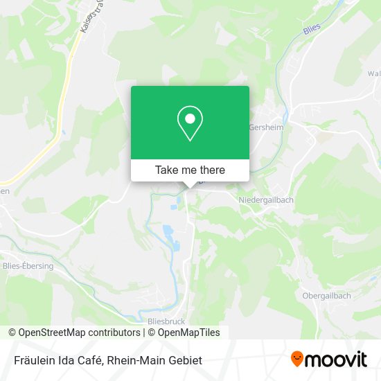 Карта Fräulein Ida Café