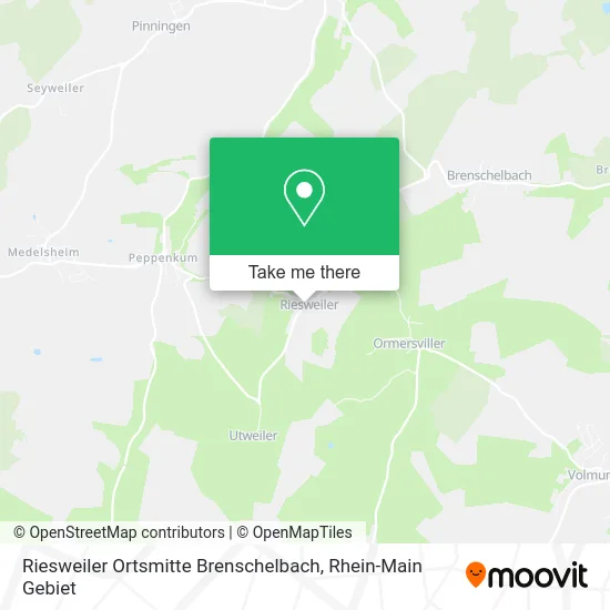 Карта Riesweiler Ortsmitte Brenschelbach