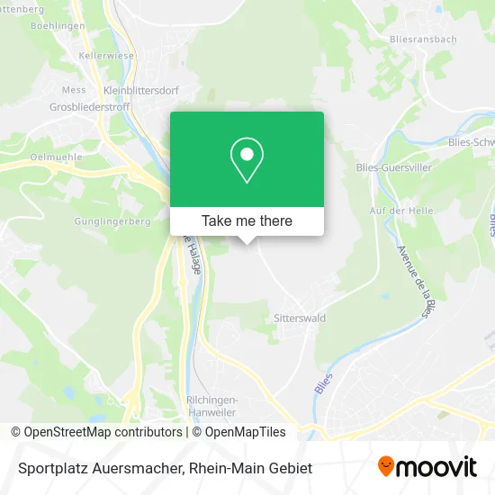 Карта Sportplatz Auersmacher