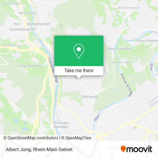 Карта Albert Jung