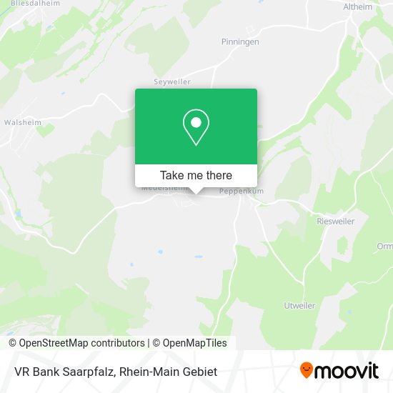 Карта VR Bank Saarpfalz