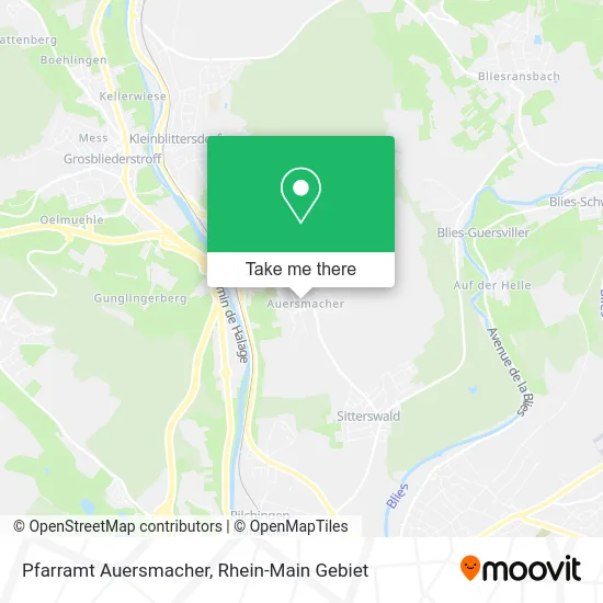 Карта Pfarramt Auersmacher