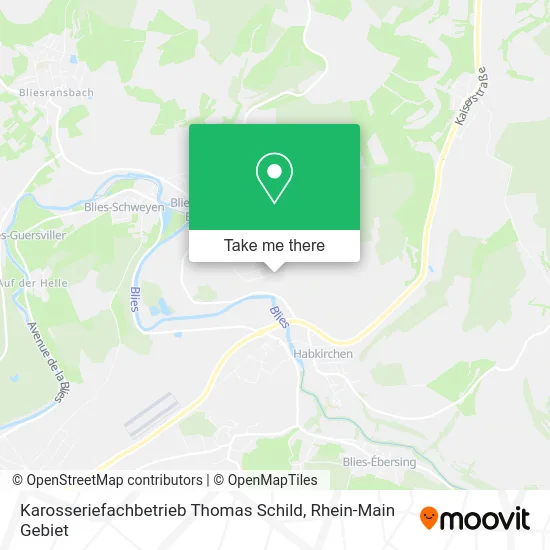 Карта Karosseriefachbetrieb Thomas Schild