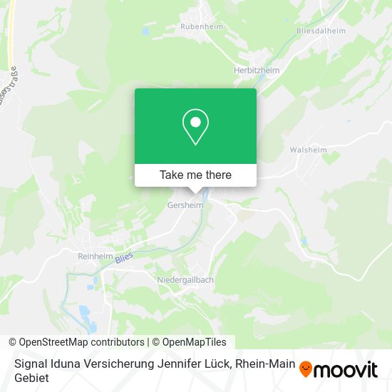 Карта Signal Iduna Versicherung Jennifer Lück