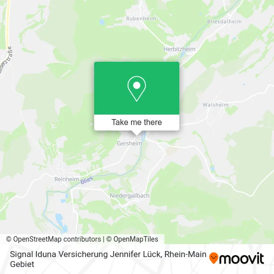 Карта Signal Iduna Versicherung Jennifer Lück