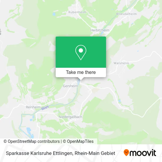 Карта Sparkasse Karlsruhe Ettlingen