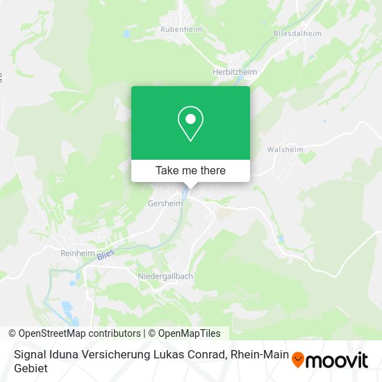 Карта Signal Iduna Versicherung Lukas Conrad