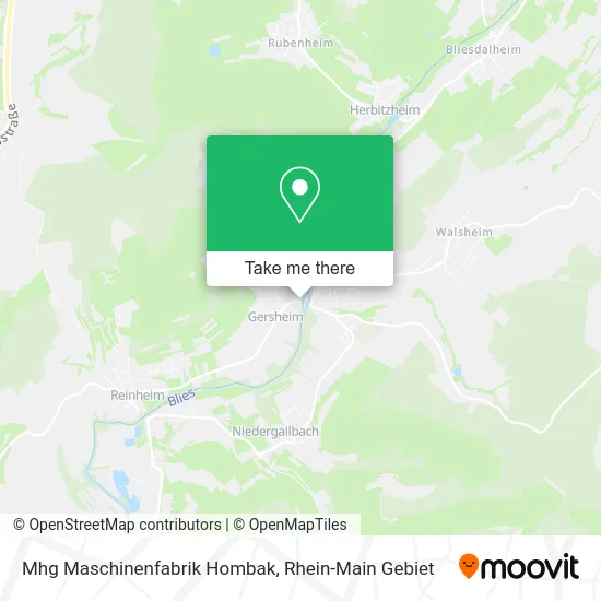 Карта Mhg Maschinenfabrik Hombak