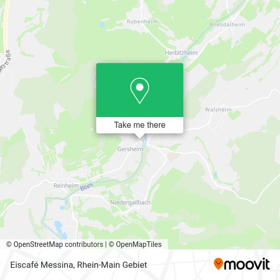 Карта Eiscafé Messina