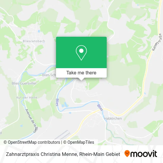 Карта Zahnarztpraxis Christina Menne