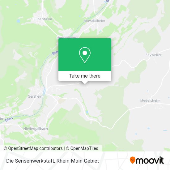 Карта Die Sensenwerkstatt