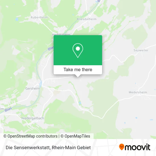 Карта Die Sensenwerkstatt