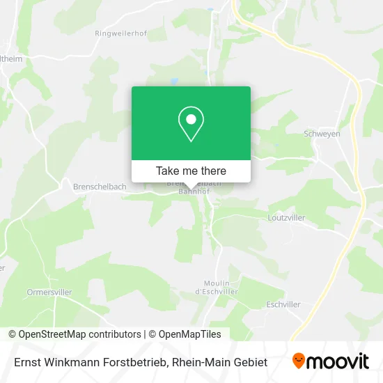 Карта Ernst Winkmann Forstbetrieb