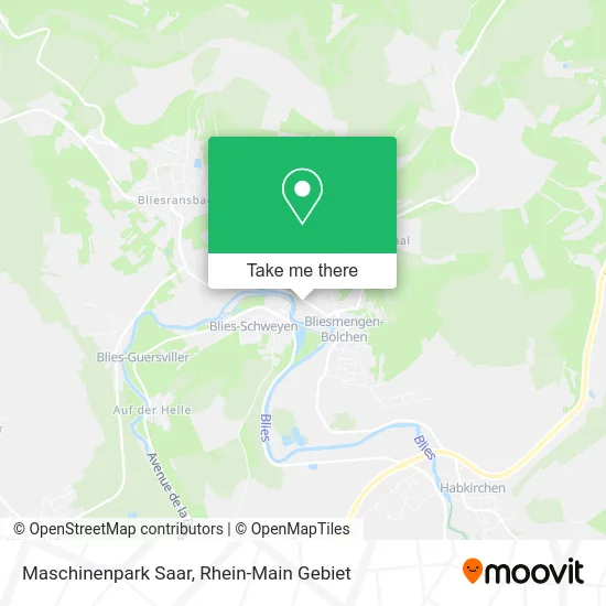 Карта Maschinenpark Saar