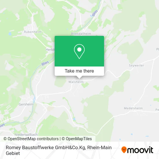 Romey Baustoffwerke GmbH&Co.Kg map