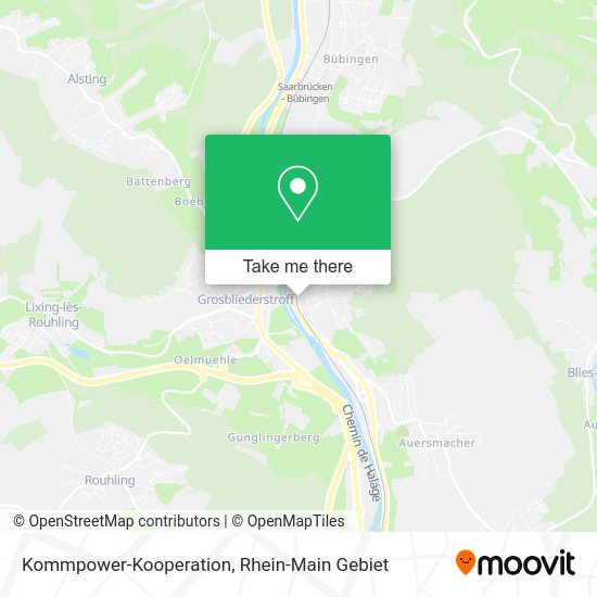 Карта Kommpower-Kooperation