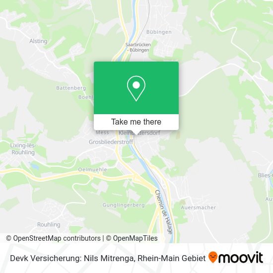 Карта Devk Versicherung: Nils Mitrenga
