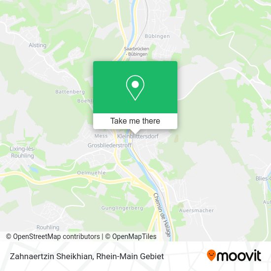 Карта Zahnaertzin Sheikhian