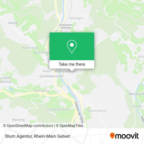 Карта Blum Agentur