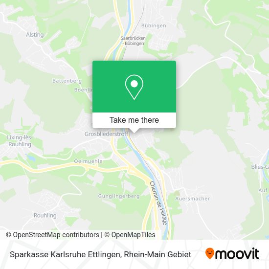 Карта Sparkasse Karlsruhe Ettlingen
