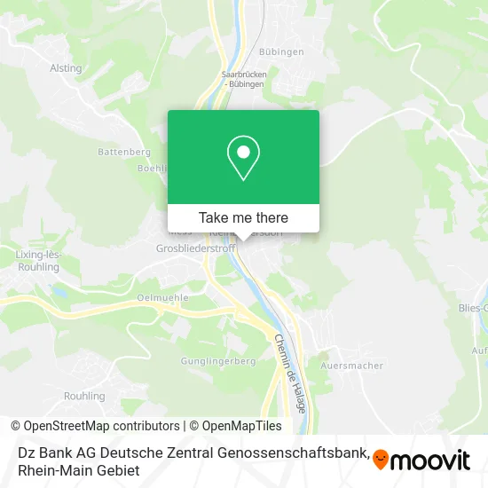 Карта Dz Bank AG Deutsche Zentral Genossenschaftsbank