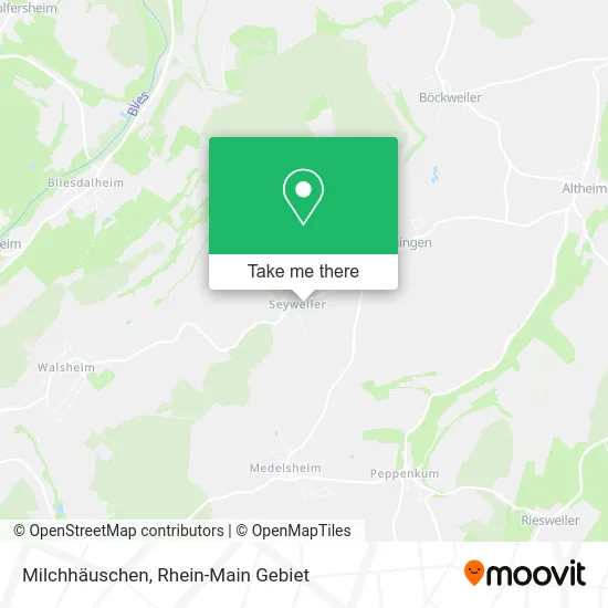 Карта Milchhäuschen