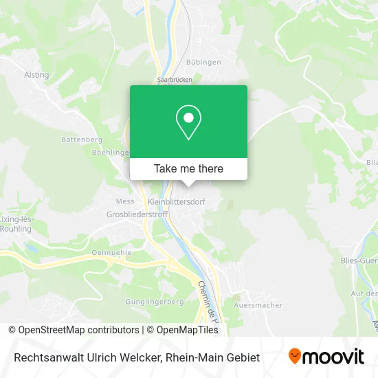 Карта Rechtsanwalt Ulrich Welcker