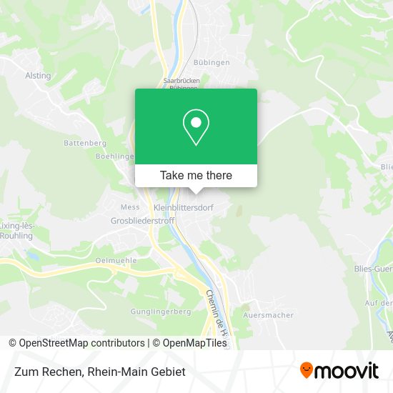 Карта Zum Rechen