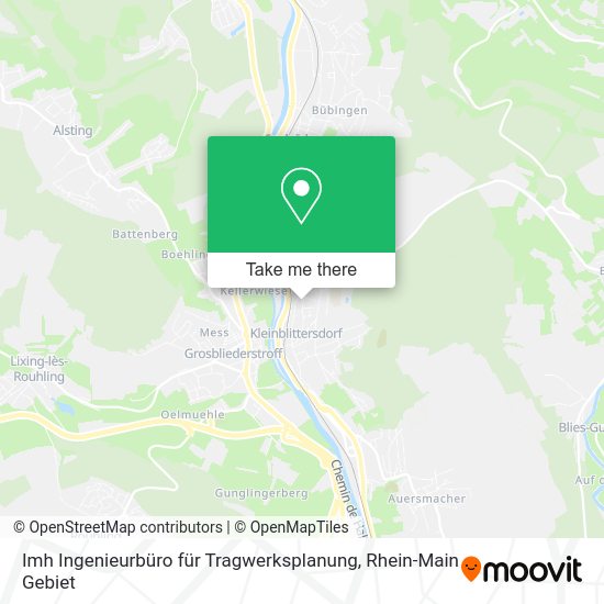Карта Imh Ingenieurbüro für Tragwerksplanung