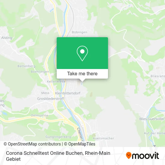 Карта Corona Schnelltest Online Buchen