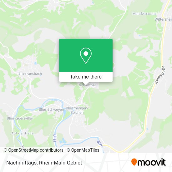 Карта Nachmittags