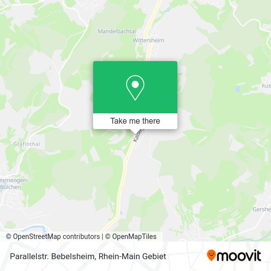 Карта Parallelstr. Bebelsheim