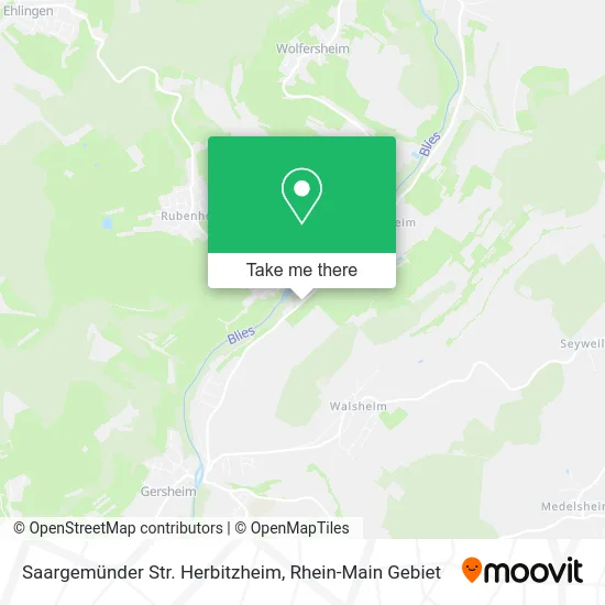 Карта Saargemünder Str. Herbitzheim